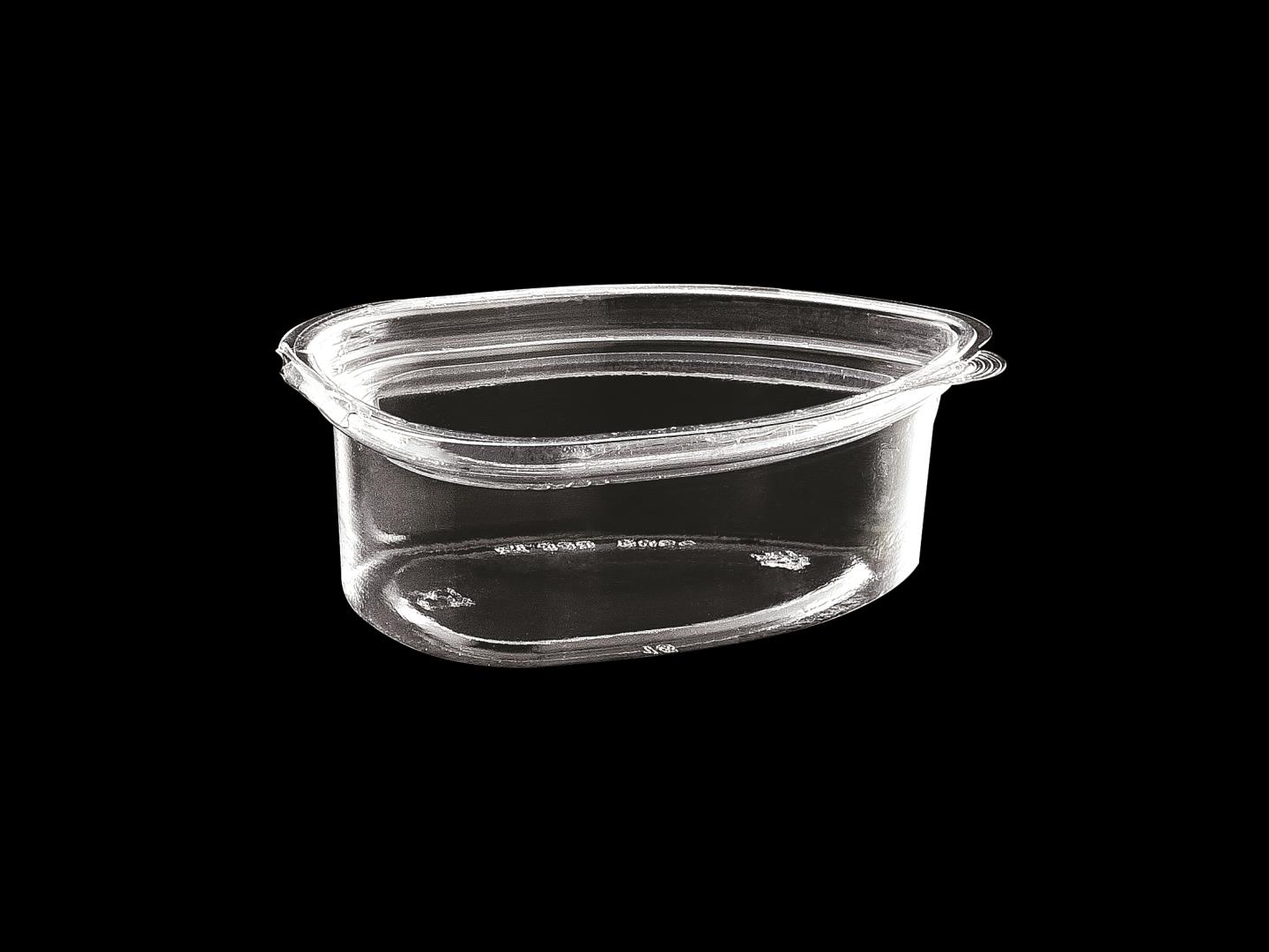 >60 cc Hinged Lid Sauce Container