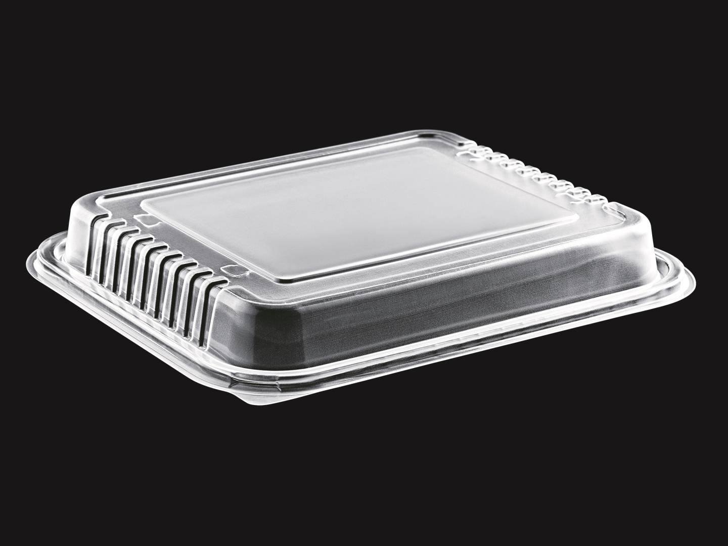 >1 Compartment MicroWaveable Meal Container Lid