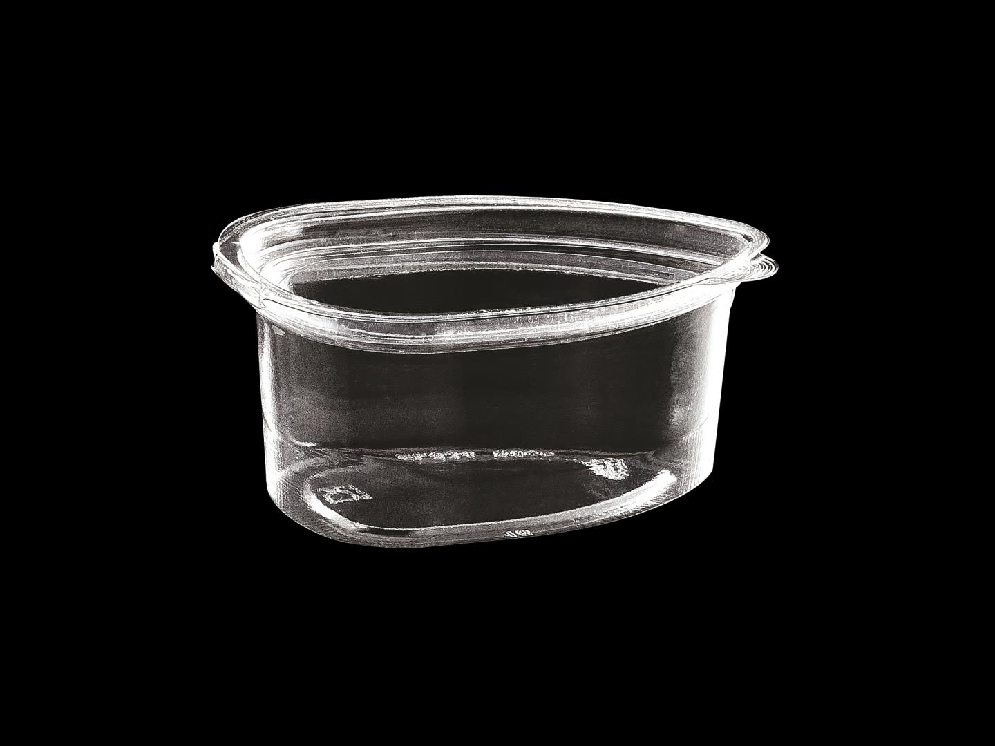 >80 cc Hinged Lid Sauce Container