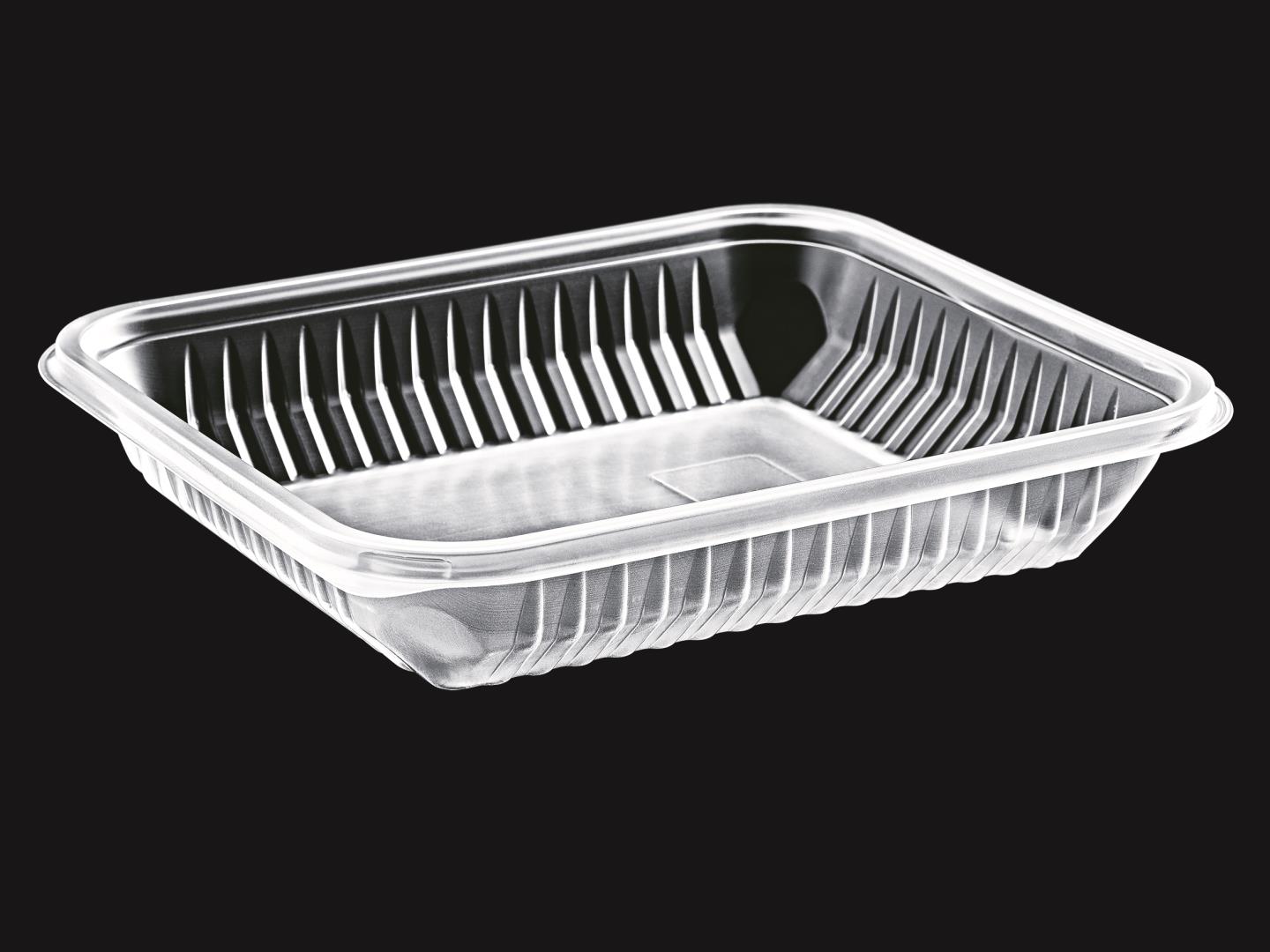 >1 Compartment MicroWaveable Meal Container