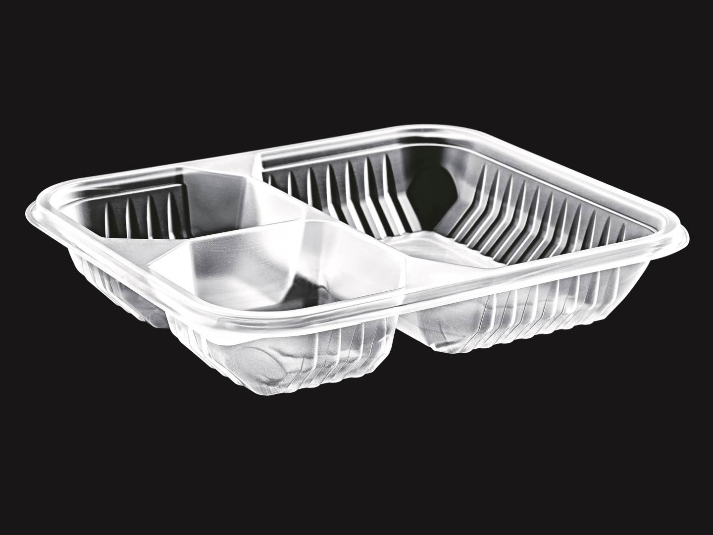 >3 Compartment MicroWaveable Meal Container